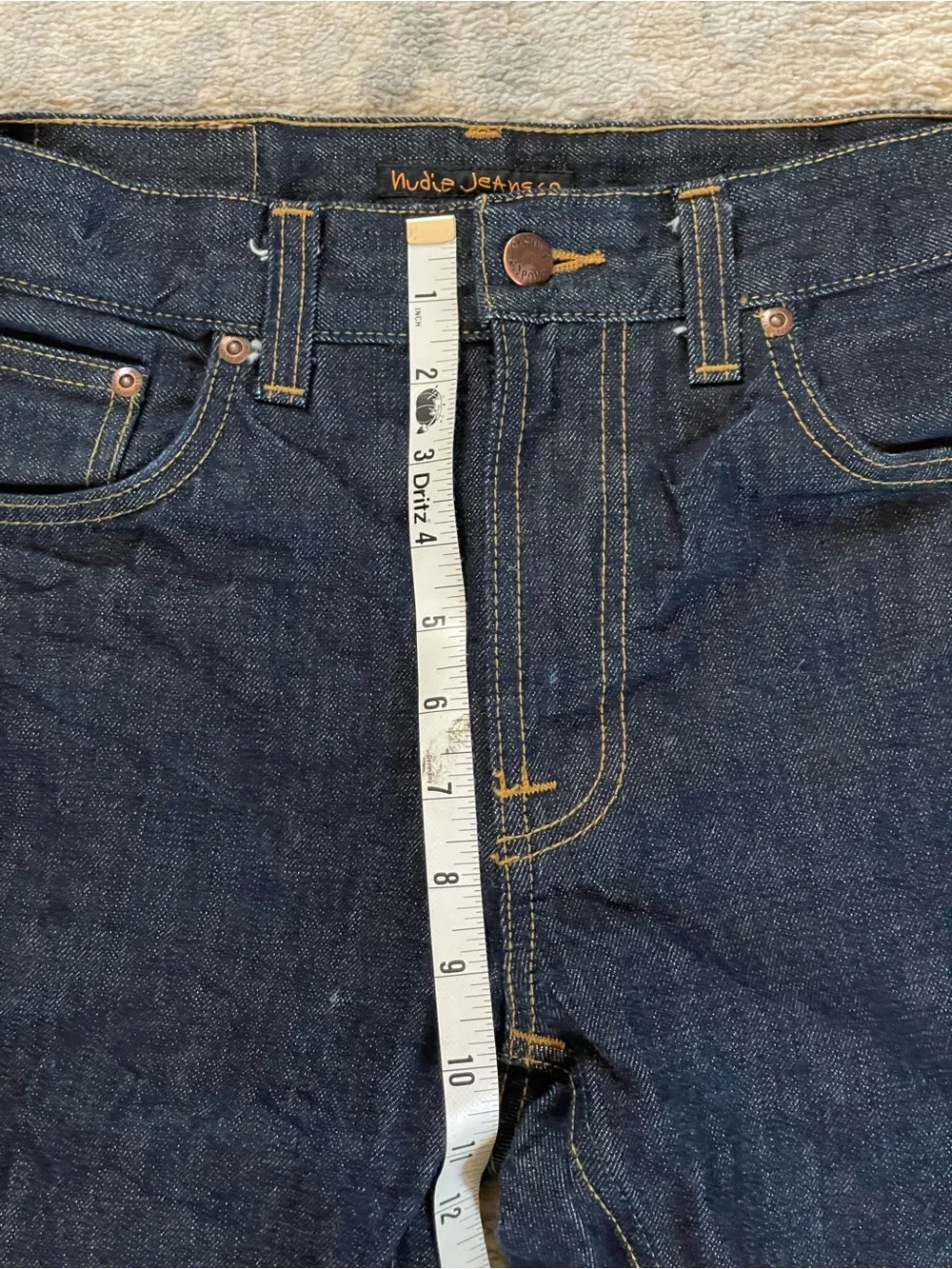 Nudie Jeans Indigo Straight Men’s Denim